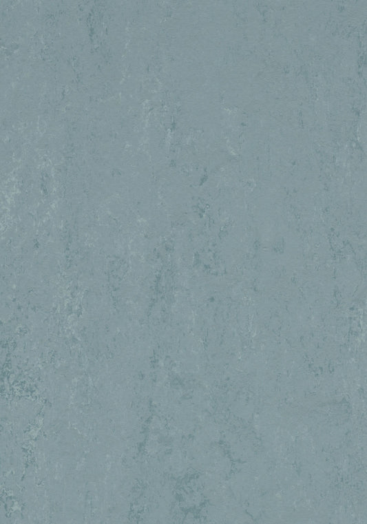 Blue Ice Linoleum Sheet Marmoleum Solid