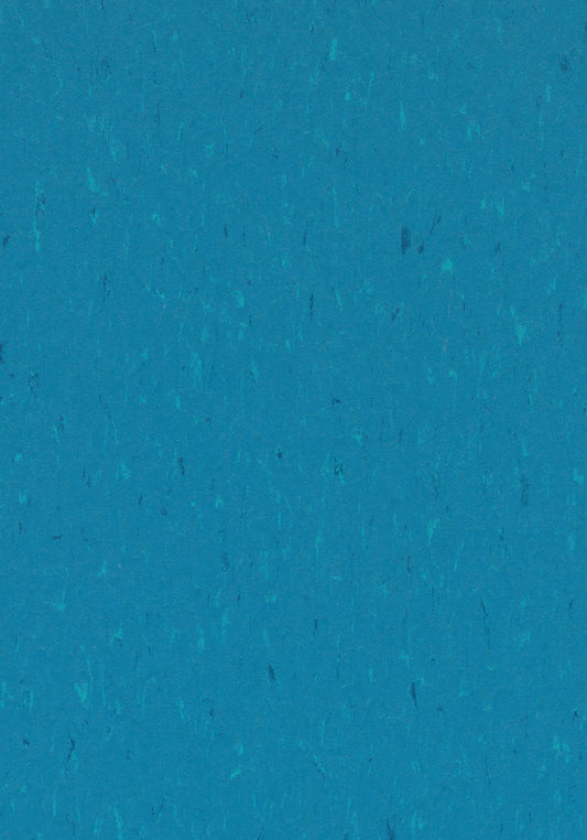 Neptune Blue Linoleum Sheet Marmoleum Solid