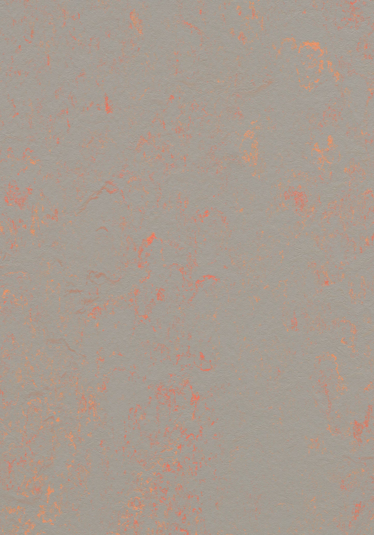 Orange Shimmer Linoleum Sheet Marmoleum Solid