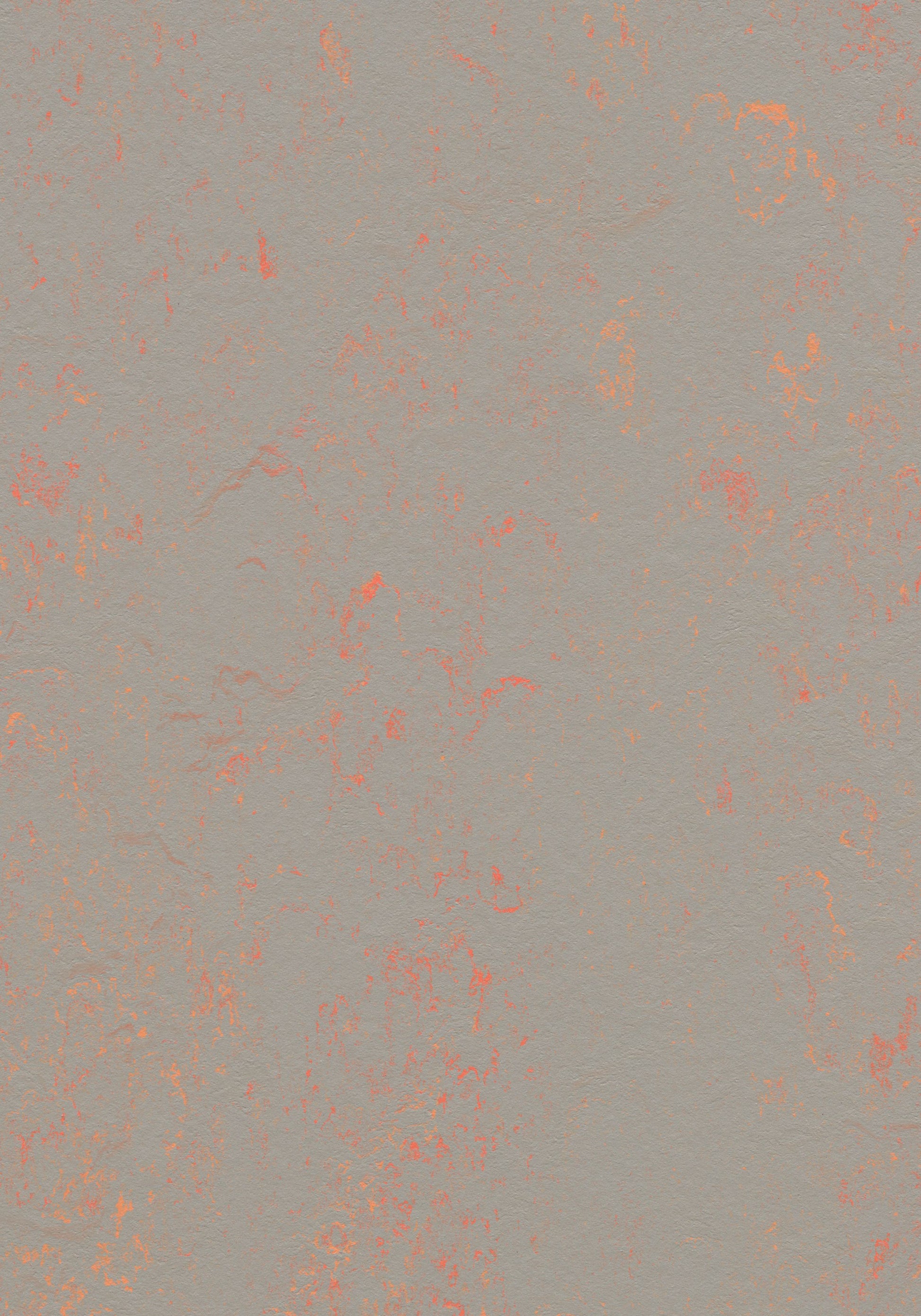 Orange Shimmer Linoleum Sheet Marmoleum Solid