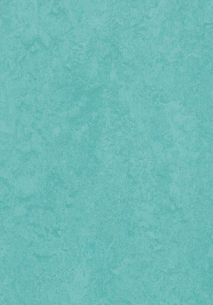 Turquoise Linoleum Sheet Marmoleum Marbled
