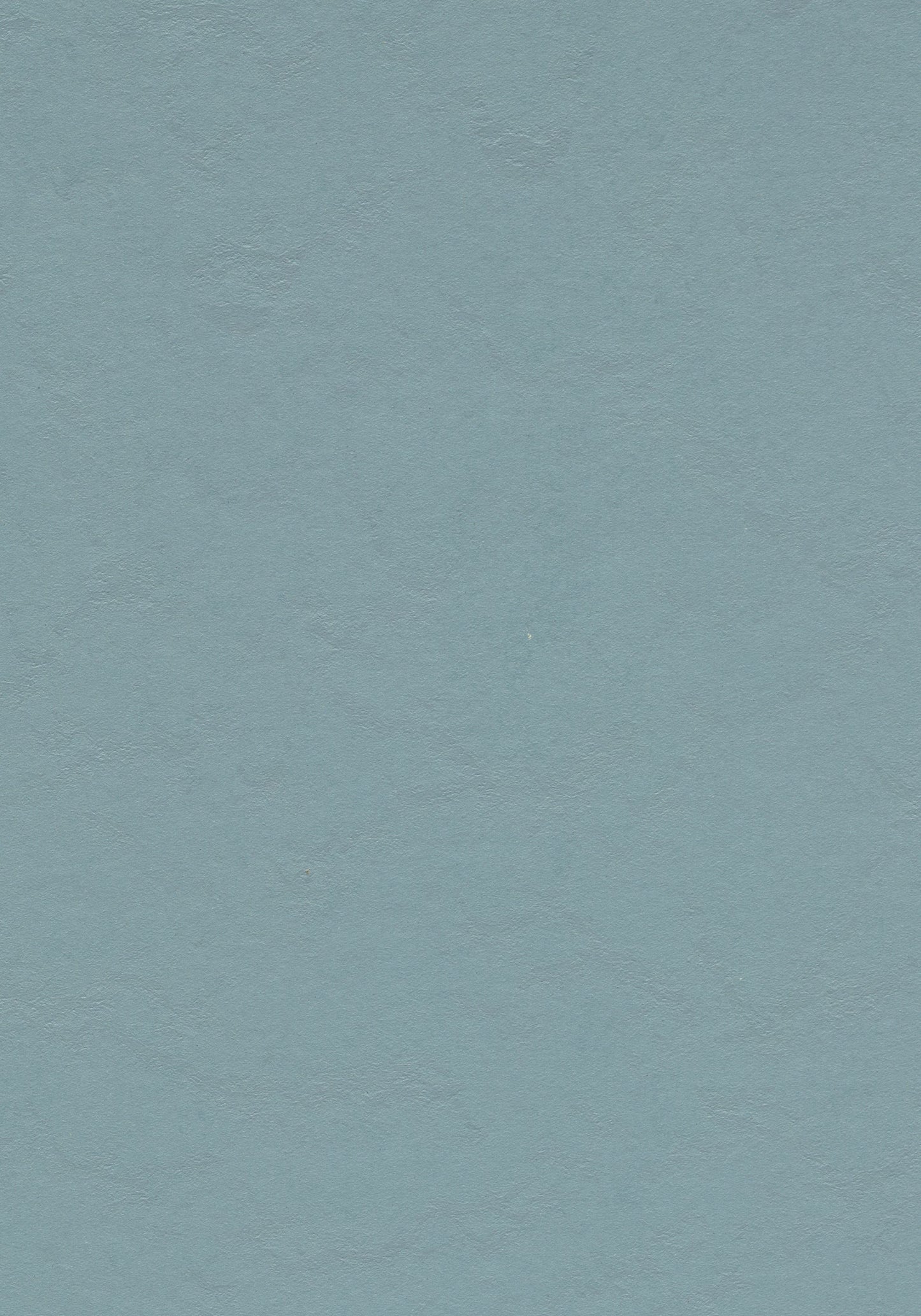 Vintage Blue Linoleum Sheet Marmoleum Solid