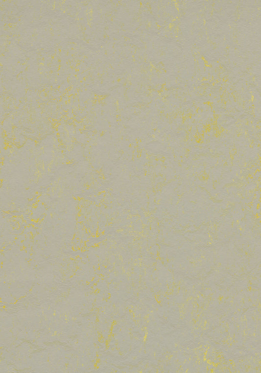 Yellow Shimmer Linoleum Sheet Marmoleum Solid